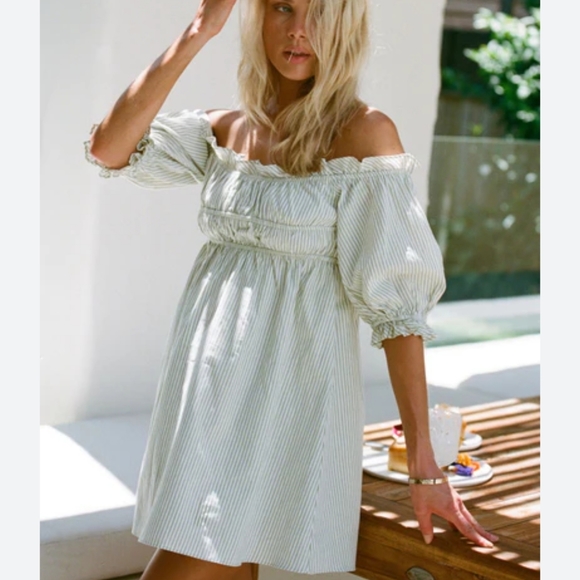 Sabo Skirt Dresses & Skirts - Sabo Skirt Blakely Off Shoulder Dress Medium